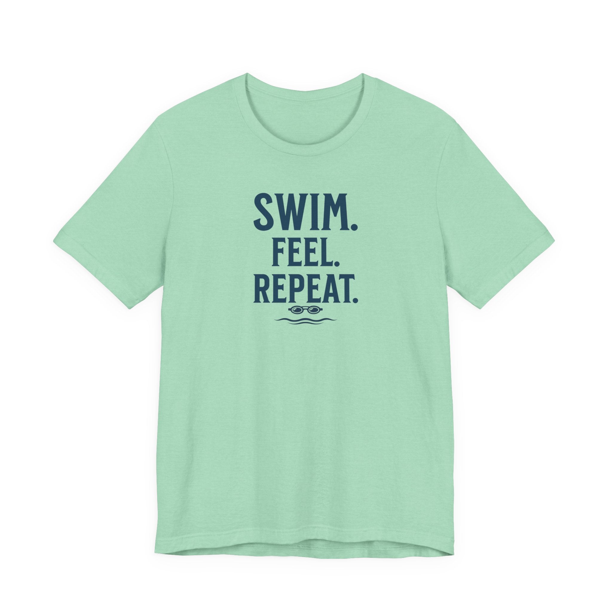 SWIM. FEEL. REPEAT. T-Shirt beach graphic tee Marequi Club