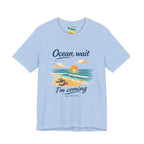 Ocean, Wait I’m Coming Beach Graphic T-Shirt MARE QUI CLUB