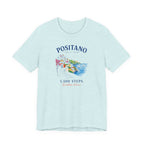Positano 1,500 Steps T-Shirt Amalfi Coast Italy graphic tee Marequi Club