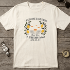"7 Swims Ago" Funny Amalfi T-Shirt beach graphic tee Marequi Club