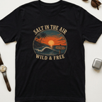 Salt in the Air - This Way T-Shirt beach graphic tee Marequi Club
