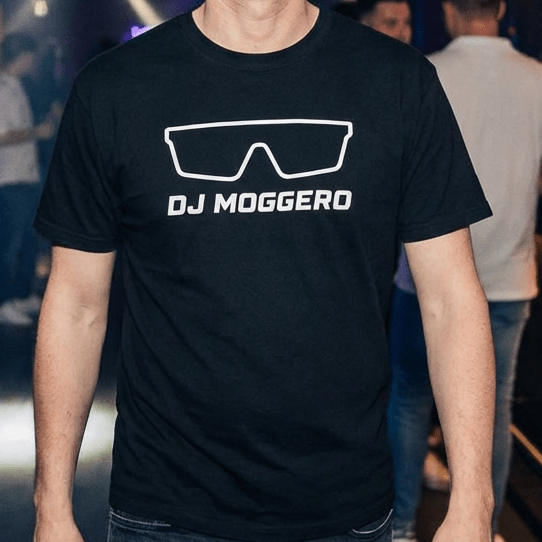 DJ Moggero Graphic Signature T-Shirt beach graphic tee Marequi Club