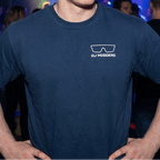DJ Moggero Minimal Sunglasses Logo T-Shirt beach graphic tee Marequi Club