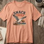 Snack Thief Seagull T-Shirt - Funny Ocean Beach Tee beach graphic tee Marequi Club