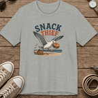 Snack Thief Seagull T-Shirt - Funny Ocean Beach Tee beach graphic tee Marequi Club