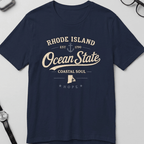 Rhode Island Heritage - Ocean State T-Shirt beach graphic tee Marequi Club
