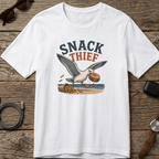 Snack Thief Seagull T-Shirt - Funny Ocean Beach Tee beach graphic tee Marequi Club