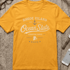 Rhode Island Heritage - Ocean State T-Shirt beach graphic tee Marequi Club