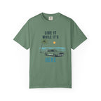 Live it while its here t-shirt green Mare Qui Club