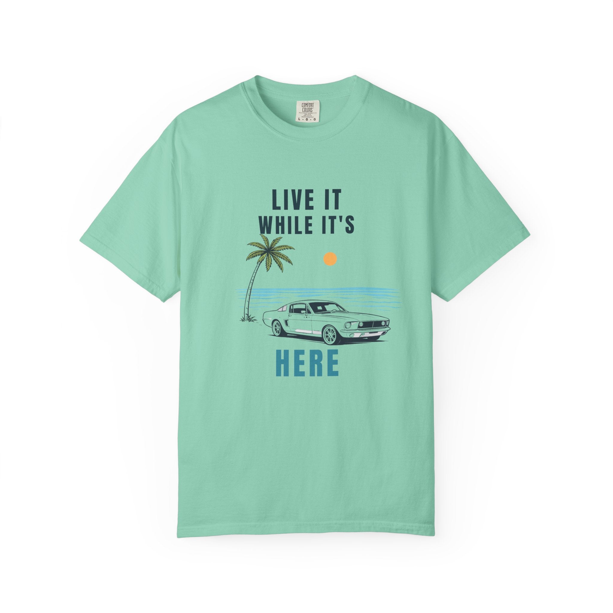 Live it while its here t-shirt island reef Mare Qui Club