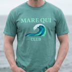MARE QUI CLUB Wave Logo T-Shirt beach graphic tee Marequi Club